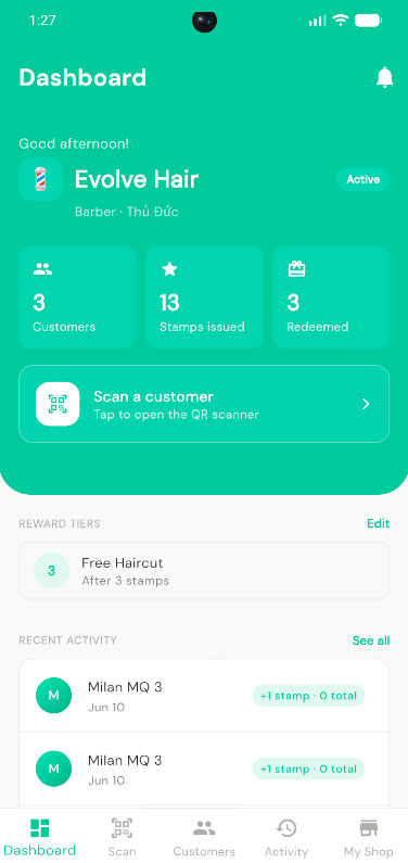 Stamply app